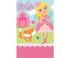 amscan 571623 2,37 x 2,59 m Woodland Prinzessin Kunststoff Tisch Cover
