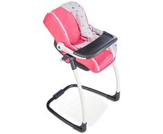 Smoby 240230 Maxi-Cosi 3-in-1 Multifunktionshochstuhl, rosa