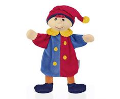 Sterntaler Handpuppe Kasper, Ideal für Puppentheater und Rollenspiele, 24 x 21 x 8 cm, Mehrfarbig