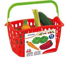 Miniland 30766 - Gemüse Korb, 11 Teile