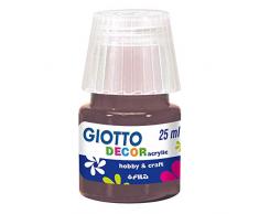 Giotto 6un Guache flüssige Dekoration Acryl 25 ml Sepia/Schule (8000825552397)
