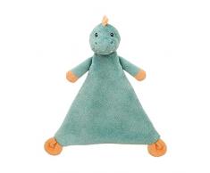 Aurora Dion 61262 Schmusetuch Dinosaurier-Motiv, Grün