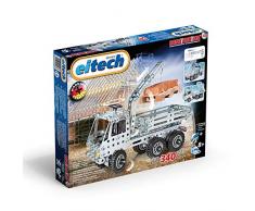 Eitech 00301 - Metallbaukasten LKW mit Kipper/-Ladrekran