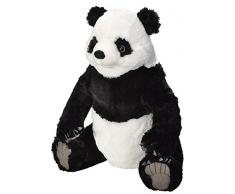Wild Republic 19512 Jumbo Plüsch Pandabär, großes Kuscheltier, Plüschtier, Little Biggies, 53 cm, schwarz-weiß