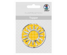 Ursus 56510004 - Topper Joy, Sonne, ca. 6,5 cm, 8 Stück