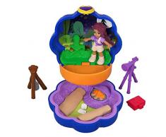 Polly Pocket FWN40 - Tiny Places Schatulle Shanis Camping Abenteuer
