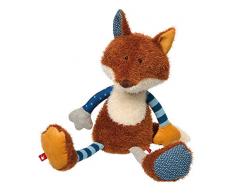 sigikid, Mädchen und Jungen, Stofftier Fuchs, Patchwork Sweety, Braun/Bunt, 38864