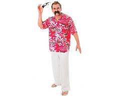 Bristol Novelty AC234 Hawaiian Floral Shirt, mehrfarbig, Blumenkasten