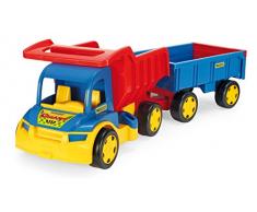 Wader 65100 - Gigant Truck mit Handwagen im Karton