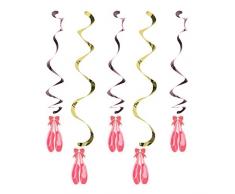 Creative Converting 324444 Luftschlangen zum Aufhängen, bunt, Einheitsgröße