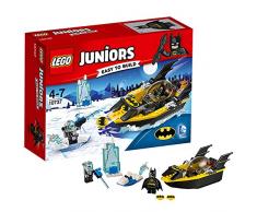 LEGO Juniors 10737 - Batman vs. Mr. Freeze, Superhelden-Spielzeug für 4 bis 7 Jährige