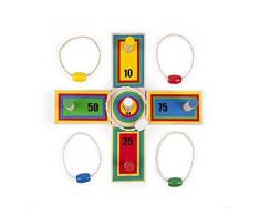 Kikkerland GG105 Tisch Ringwerfspiel