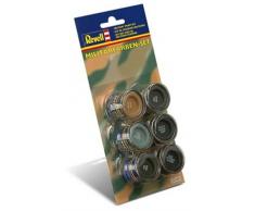 Revell 32340 Militärfarben-Set (6x14ml Farben) Modellbau-und Bastelzubehör, Farbset