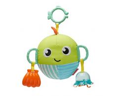 Fisher-Price GFC36 - Kleiner Spiel Kugelfisch Plüschfisch, Kuscheltier und Greifling, Babyspielzeug ab Geburt