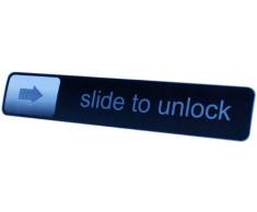 BigMouth Slide to Unlock Magnet (schwarz)