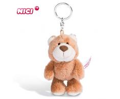 Nici Schlüsselanhänger Plüschtier Daddy-Bär 10 cm – Teddy-Bär Kuscheltieranhänger mit Schlüsselring für Schlüsselband, Schlüsselbund, Schlüsselhalter & Schlüsselkette – Taschenanhänger – 44460