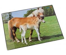 Läufer 46587 Motiv-Poster Schreibunterlage Pferd und Fohlen