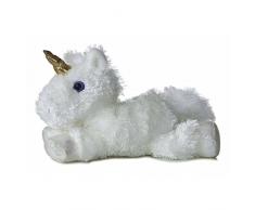 Aurora World 16622 - Mini Flopsies Einhorn, Weiß, Plüsch