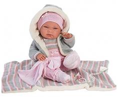 Llorens 73858 Babypuppe Nica, 38 cm, beige