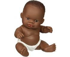 Miniland Babypuppe afrikanischer Junge 21cm-31143
