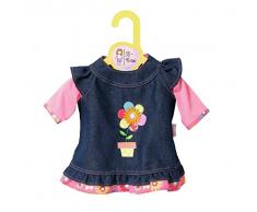 Zapf Creation 870006 Dolly Moda Jeanskleid, Puppenkleidung 39-46 cm