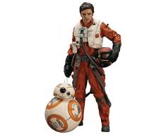 Close Up Star Wars Episode 7 Statue Poe Dameron & BB-8 ARTFX+