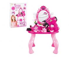 JUINSA - Schminktisch Belleza Licht Sound Zubehör 47 x 32 x 18, Farbe Rosa (96341)