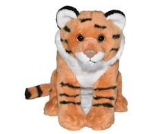 Wild Republic 23325 Tiger Kuscheltier, Wild Calls Stofftier mit Originalsound, Plüschtier, 20 cm, Multi
