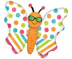 Amscan International 8.899.908,5 cm Fun in The Sun b-Fly Folienballon