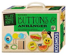 KOSMOS 604264 - Buttons und Anhänger Bastelset