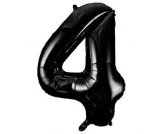 Unique Party Folienballon im Zahlen-Design, groß, 86,4 cm
