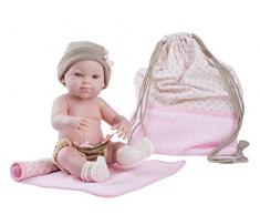 Unbekannt Paola Reina Mini-PIKOLIN Tasche und Wickelauflage rosa 32 cm Mehrfarbig (55104