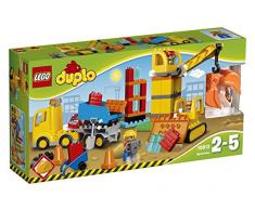 LEGO Duplo 10813 - Große Baustelle, Ideales Spielzeug fuer Kleinkinder, große Bausteine
