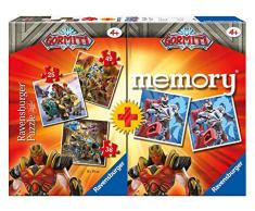Ravensburger 20519 - Gormiti Multipack Memory mit 3 Puzzles Lernspiel