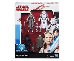 Hasbro Star Wars E0321EU4 Star Wars Episode 8 Force LINK Actionfiguren, 4er Pack, 3.75 Zoll