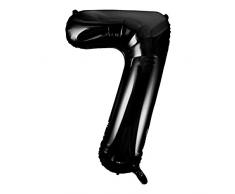 Unique Party Folienballon im Zahlen-Design, groß, 86,4 cm