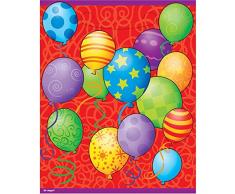 Luftballons Geburtstag Naschtüte 9 x 7.5 mehrfarbig