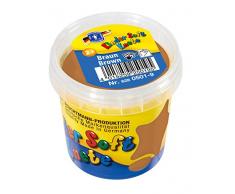 Feuchtmann Spielwaren 628.0501-9 Kinder Soft Knete, Lufttrocknende Modelliermasse, 150 g Braun