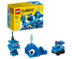 LEGO 11006 Classic Blaues Kreativ-Set Lernstarter-Set, Spielzeug für Vorschulkinder ab 4 Jahren