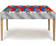 Folat NEU Tischdecke Ritter & Wappen, 180x130 cm