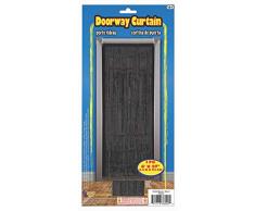 Bristol Novelties Forum Novelties X76020 Vorhang, Schwarz, Mehrfarbig