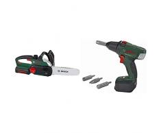 Theo Klein 8399 - Bosch Kettensäge II, Spielzeug & Klein 8567 - Akku-Schrauber Bosch