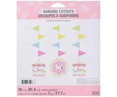 Creative Converting 329358 Ausstechformen zum Aufhängen, 91,4 cm, mehrfarbig