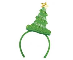 Boland 13429 Haarreif Weihnachtsbaum, womens, One Size