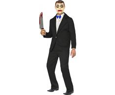 Smiffys - Halloween Kostüm Bauchredner für Erwachsene - M