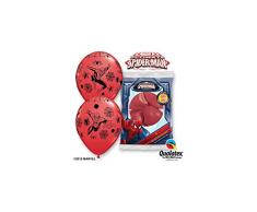Qualatex 19305 Spider-man Ballons, rot, 12-Inch
