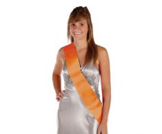 Beistle Satin-Schärpe, Partydekoration Orange