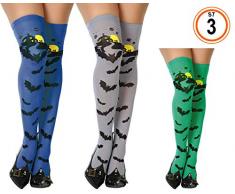 Atosa-33632 Halloween Strumpfhose, Sortiert, Farbe (33632)