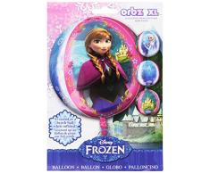 amscan 2981601 Eiskönigin Folienballon Kugel Frozen, Multi