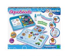 Aquabeads 31399 Starter Set Blau, Kinder Bastelset